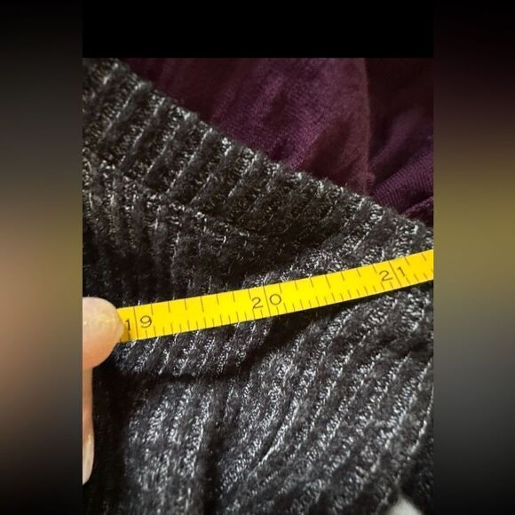 Banana Republic Ribbed Top Tank Size L Charcoal Gray - Picture 12 of 14